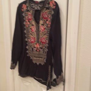 Size large Johnny Was tunic